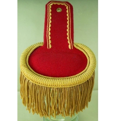 Epaulettes Red / Yellow Fringe